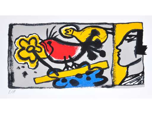 Corneille - Suite amours III - lithograph