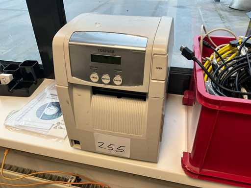 Toshiba barcodeprinter