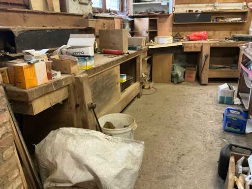 Établis en bois (3x)