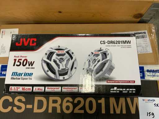JVC CS-DR62001MW set di altoparlanti marini altoparlanti integrati (5x)