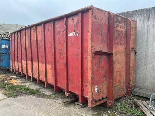 Container de depozitare de 20 ft. "Red" cu sfori de acostare pentru nave