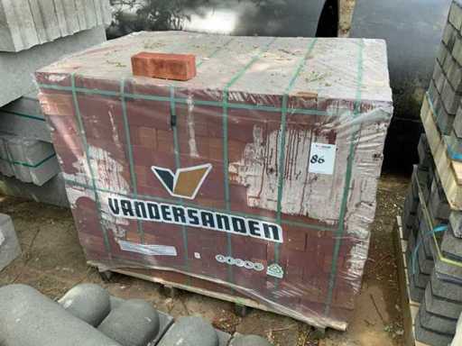 Vandersanden - Package of baked clinkers