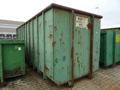 Kabel afzet afvalcontainer