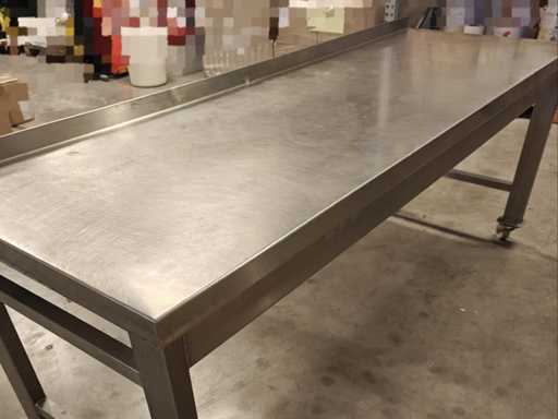 Inox Table de travail en acier inoxydable