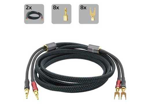 Oehlbach Bi Tech 4.4 B 3m Speaker kabel set