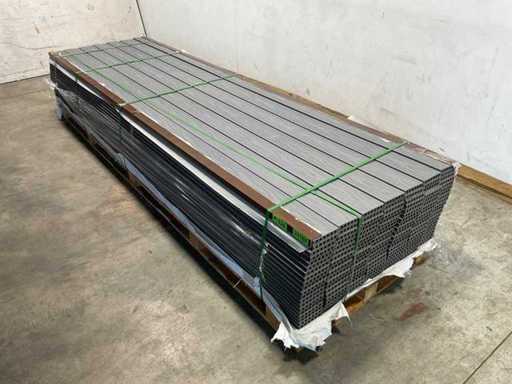 Bamdura Composite decking board - Grigio - 360x14,3x2,2 cm (123x)