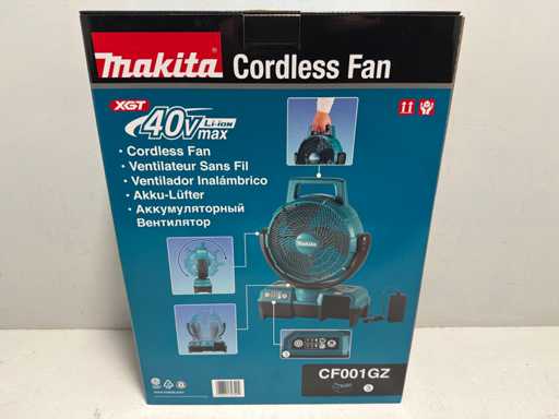 Makita CF001GZ XGT ventilator 40V
