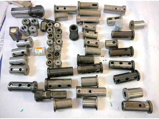 Sandvik - Assortiment de manchons réducteurs (cylindres) de 32 à 6 à 25 mm (y compris porte-collettes) (30x)