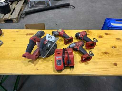 Milwaukee M18 Konvolut von Geräten