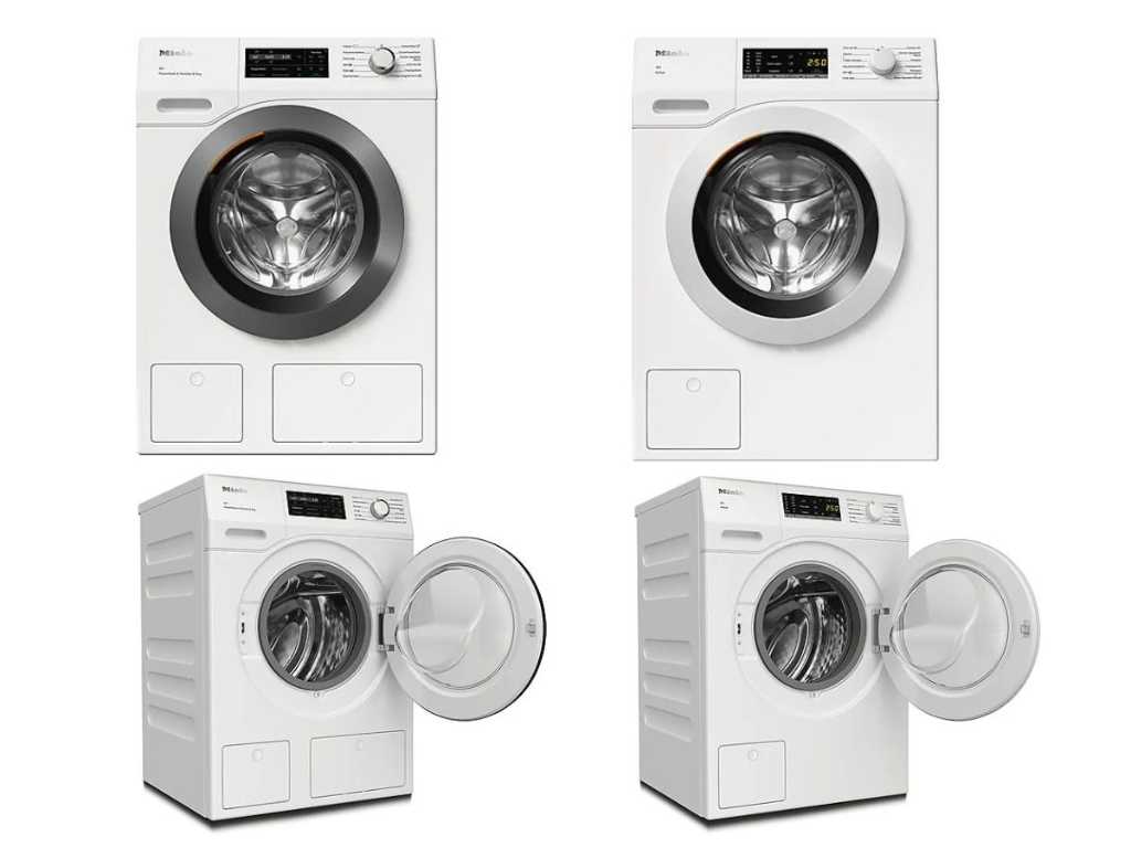 Return goods 2x Miele washing machine 