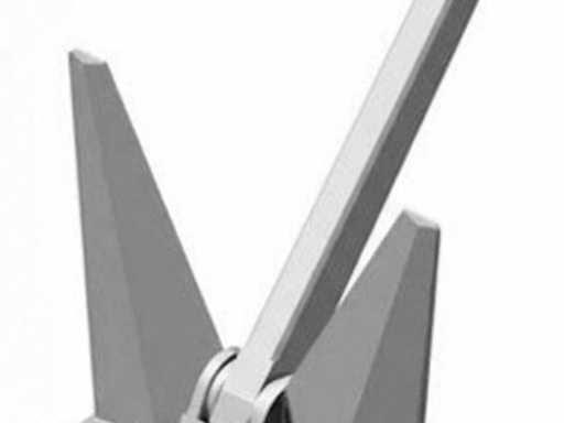 Ancre galvanisée à haute tenue équilibrée Pool Ptwplus SHHP 126 kg