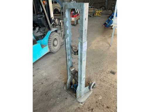 Porte-arbre hydraulique manuel Vetter TH31 2014