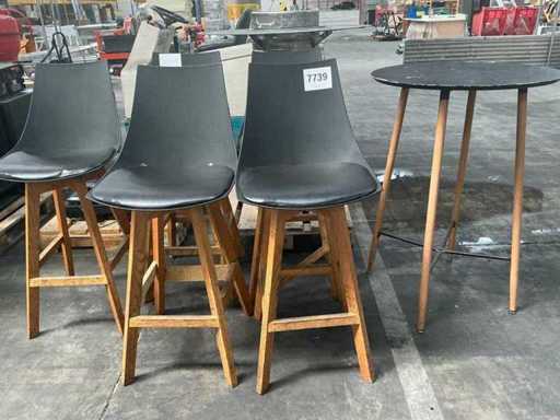 Tabouret de bar (5x)