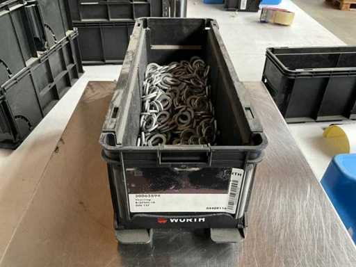 Würth 6.44kg Spring washer 16 in stackable container