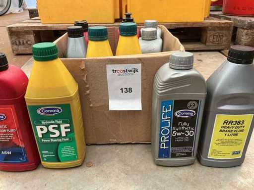 Différentes huiles moteur (12x)