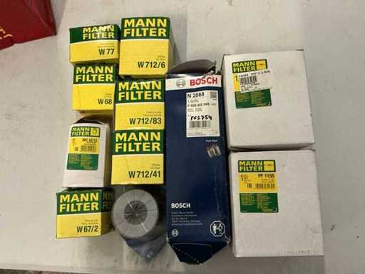Partij Diverse waaronder,oliefilters,aircofilters enz.