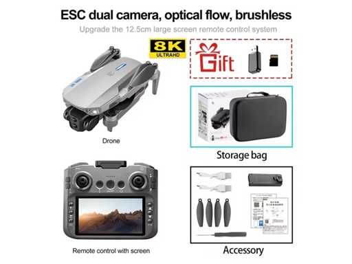 8K optical flow Drone