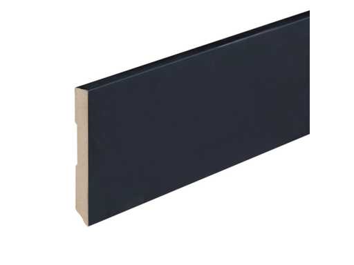 96 meter  MDF Luxe muur plinten 2400 x 58 x 12 mm