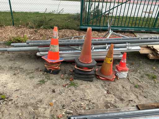 Lot aankondegingsborden werf Overige aannemersmateriaal