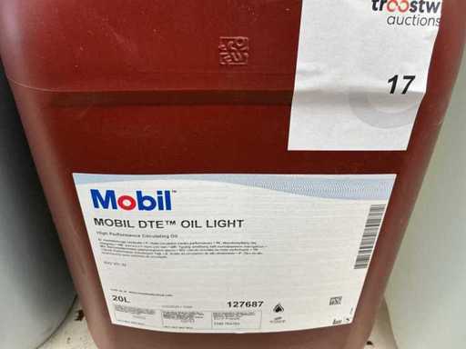 Mobil Kapazität 20 Liter DTE Umlauföl Schmiermittel