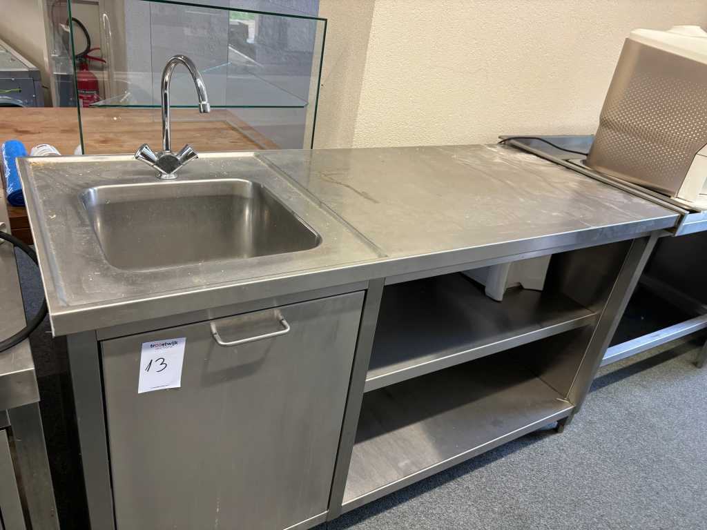 Stainless Steel Sink 160 cm