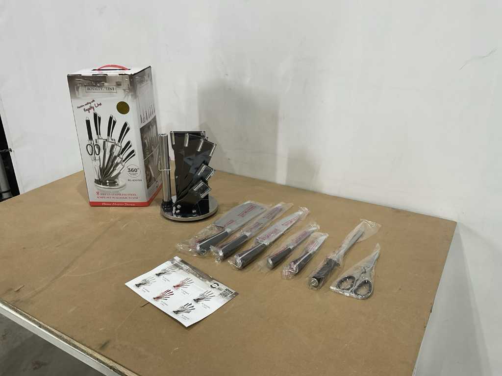 Royalty Line RL-KSS700 Knife Set 8 Pieces