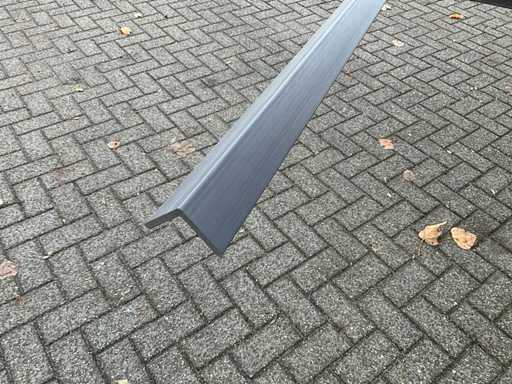 Corner profile composite anthracite (5x)