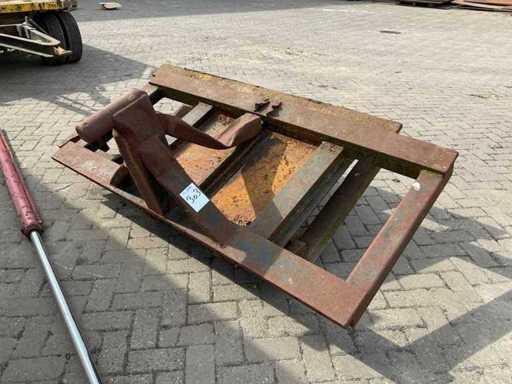 Część talerza z łyżką (2x)