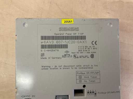 Siemens Simatic OP 7-DP Operator Display
