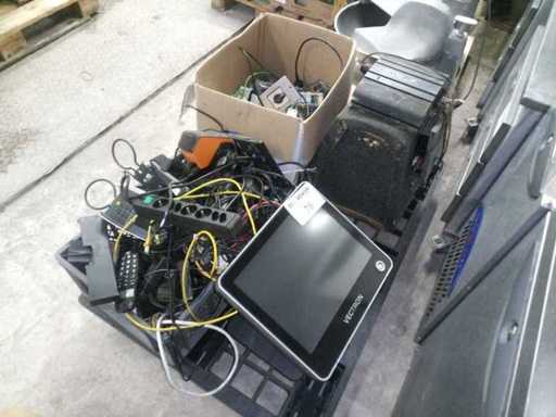 Lot of electrical material 