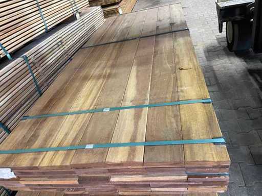 Guyana Ipé – struganka deska – 2450-2750x140x21mm (45x)