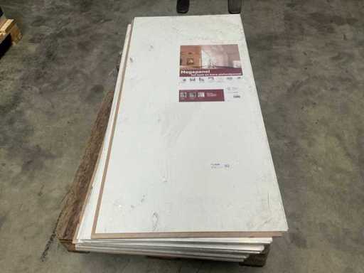 Megapanel perlmuttweiße 10mm Deckenpaneele