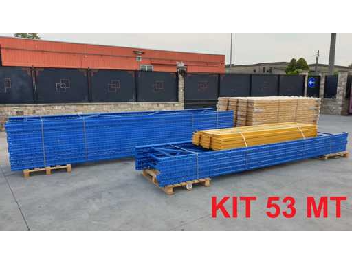 Pallet rack kit - 53 meters 