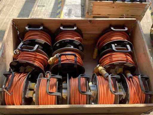 TKW - 25m 16 ampères. 110 volts - Bobinage de câble 25m (28x)