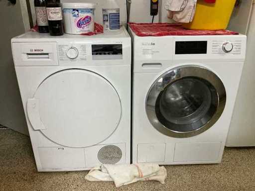 Miele - Bosch Washing machine and dryer