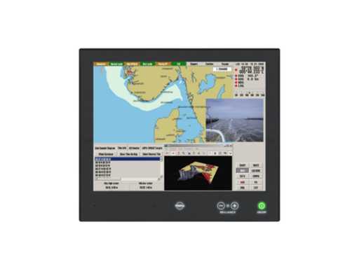 Hemsel HD 15T22 15 Inch Touchscreen Marine Navigation Monitor