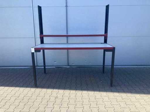 werkbank met handmatige hoogteverstelling