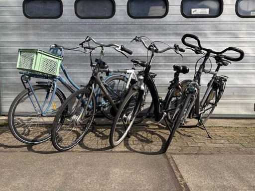 Biciclete 4x pentru femei și pentru bărbați, inclusiv: Popal, Batavus, Gazelle, Koga