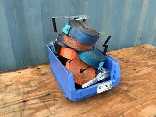 Bundle of tension belts