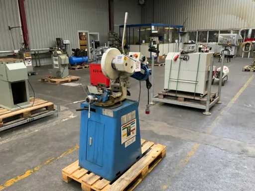 2020 HBM Profi 350 Afkortcirkelzaagmachine