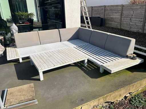 4-delige Tuinmeubelset