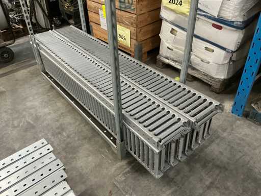 Canalisations de drainage en acier galvanisé (35x)