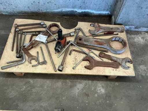 Verschiedene Standardmaterialien