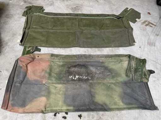 Hummer 2 persoons zeildak (2x)