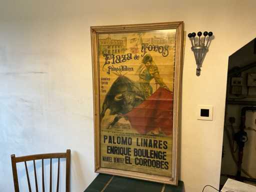 Advertising poster