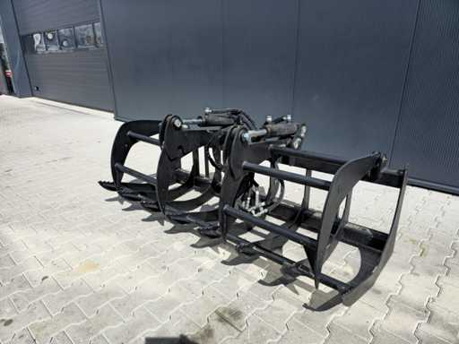 2025 Rhino-cross 72-calowy chwytak wid?owy do ?adowarki o sterowaniu burtowym