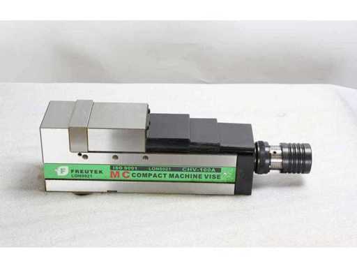 FREUTEK LON0021 Mechaniczno-hydrauliczne imadło 36 kN 100 x 125 mm