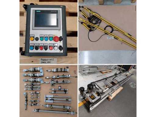 Auction of ABB, DENSO and KUKA industrial robots and line components with low operating hours