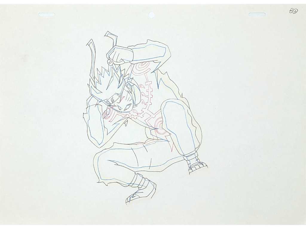 Masashi Kishimoto (1974), attribué à, dessin d'animation
