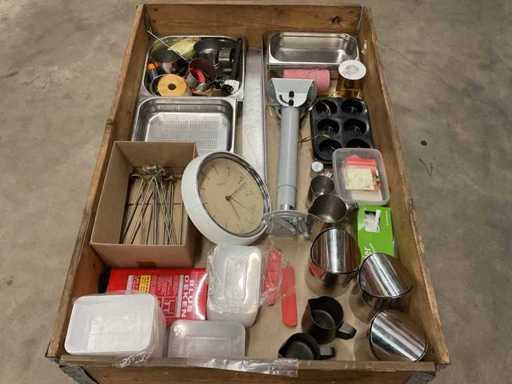 Partij horeca benodigdheden